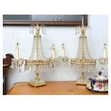 A Pair of French Empire-Style Candelbra