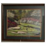 A Decorated Golf-Themed Print