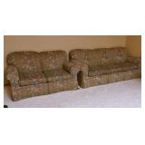 Flex steel Sofa & Love Seat