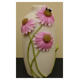 Ibis & Orchid Design Inc. Coneflower & Bee Vase