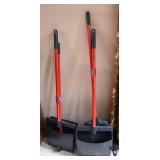 2 Broom/Dustpan Sets