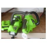 Pair Of Hedge Trimmers