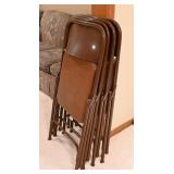 4 Folding Chairs
