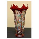 Contemporary Art Glass Vase