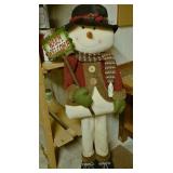 Large Christmas Plush Figure