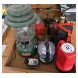 Assorted Lanterns & Oil Cans