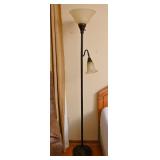 A Torchiere Floor Lamp