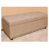 A Leather Hassock