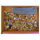 Box Lot Of Marbles