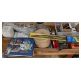Assorted Tools, Parts & Books