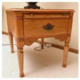 Oak Lamp Table