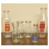Vintage Milk Bottles