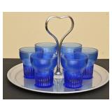 Art Deco Tumbler Set