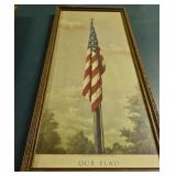Vintage Flag Print