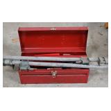 Tool Box, Contents & Pipe Clamps