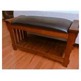 A Mission-Style Spindle Bench