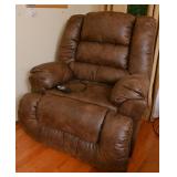 A Large Electric Leather Lift Recliner