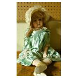 Vintage Porcelain Doll