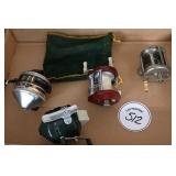 4 Older Fishing Reels