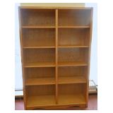 Solid Honey Oak Bookcase
