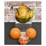 Fruit Themed Pottery