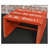 Wood Step Stool