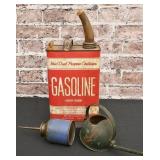Vintage One Gallon Gas Can