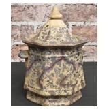 Transferware Octagon Dish