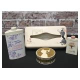 Vanity and Boudoir Tins