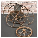 Metal Cart Wheels