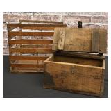 Wooden Storage Boxes