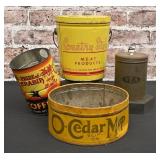 Advertising Tins