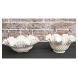 Ruffled Edge Bowls