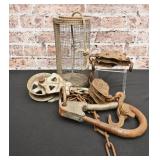 Cast Iron Pulley Hooks