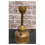 Brass Converted Lamp