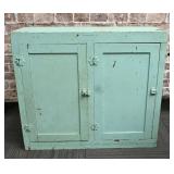 Painted Wood Cabinet