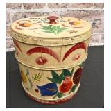 Folk Art Cookie Box