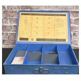 Blue Metal Drawer