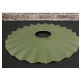 Green Enamel Light Fixture Shade