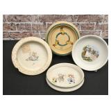 Vintage Ceramic Baby Bowls