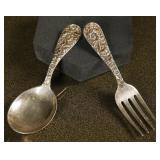 Kirk & Son Sterling Baby Set