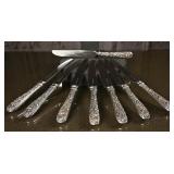 8 Kirk & Son Sterling Luncheon Forks