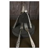 4 Kirk & Son Sterling Luncheon Forks