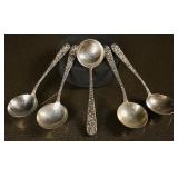 5 Kirk & Son Sterling Bullion Spoons