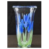 Orient & Flume Hand-Blown art Glass Vase