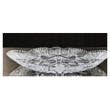Antique America Brilliant Period Cut Glass Relish