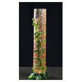 Vintage Art Glass Tree Trunk Vase