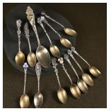 13 Sterling Silver Spoons