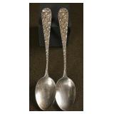 2 Sterling Tea Spoons