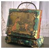 Victorian Photo Album and Stand